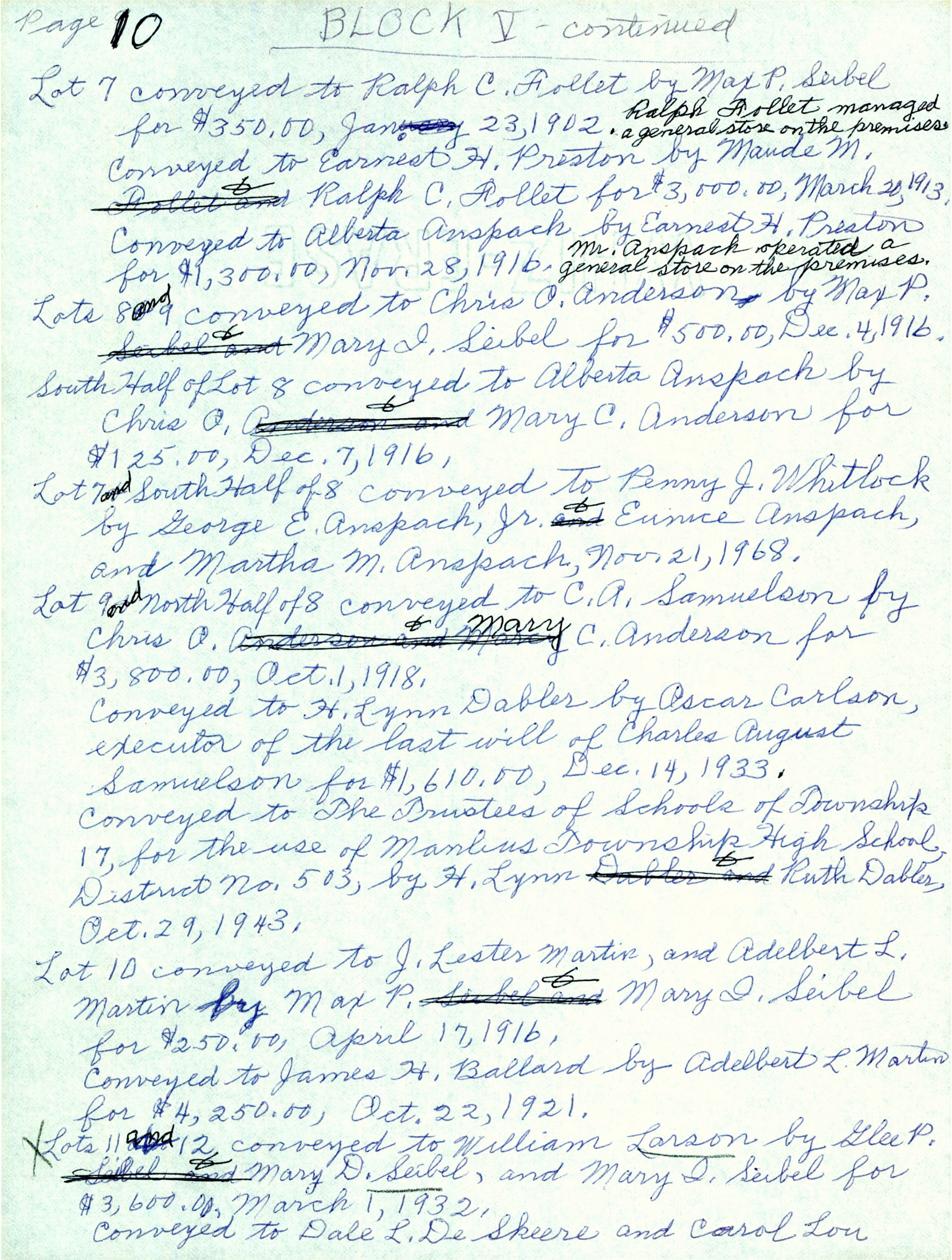 Album 10 SEIBEL STREET AND NELSON STREET, MAIN STREET Page 31
