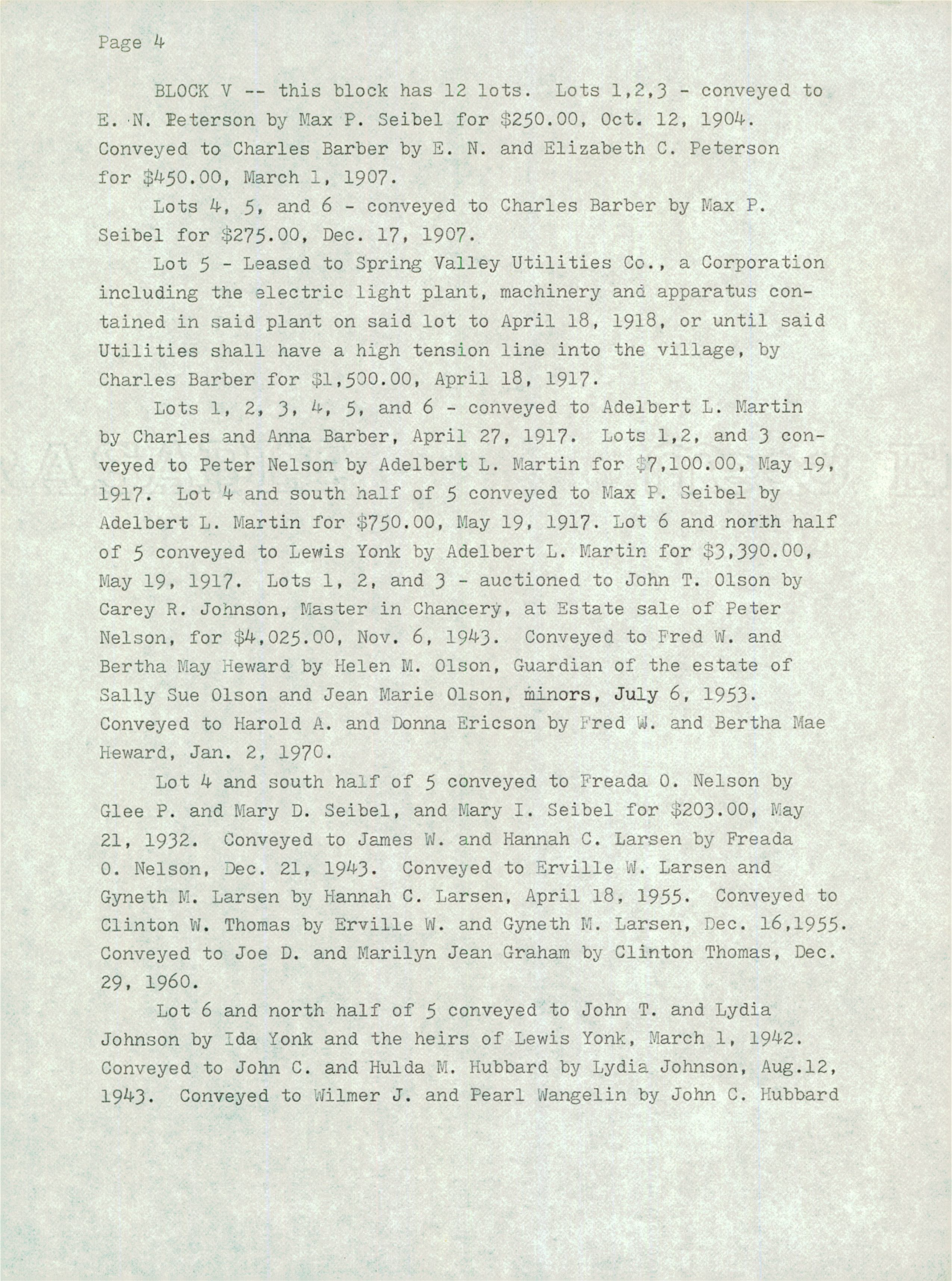 Album 10 SEIBEL STREET AND NELSON STREET, MAIN STREET Page 36