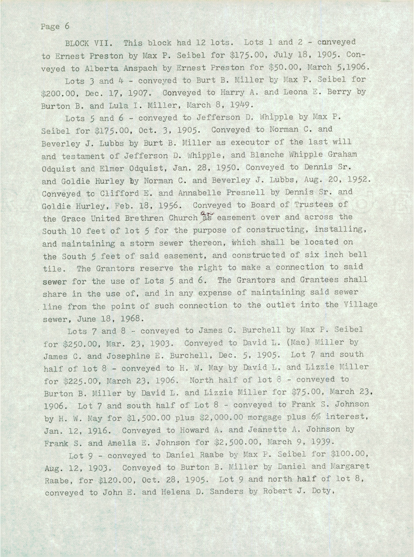Album 10 SEIBEL STREET AND NELSON STREET, MAIN STREET Page 38