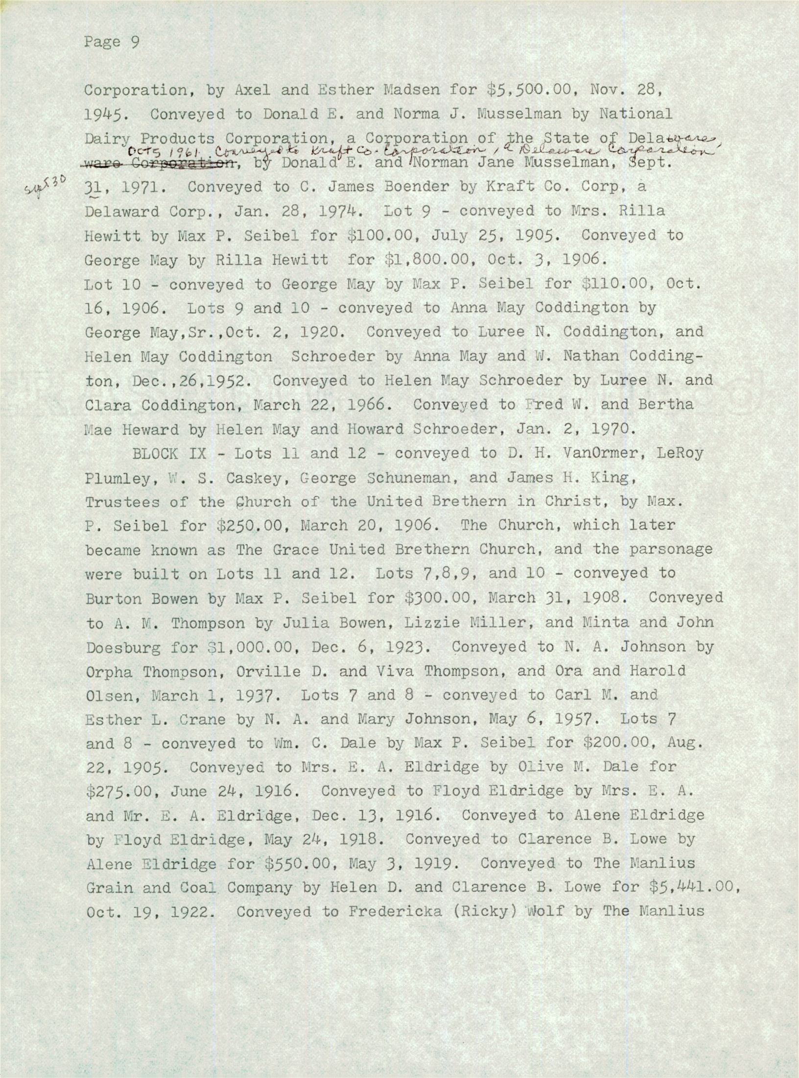 Album 10 SEIBEL STREET AND NELSON STREET, MAIN STREET Page 41