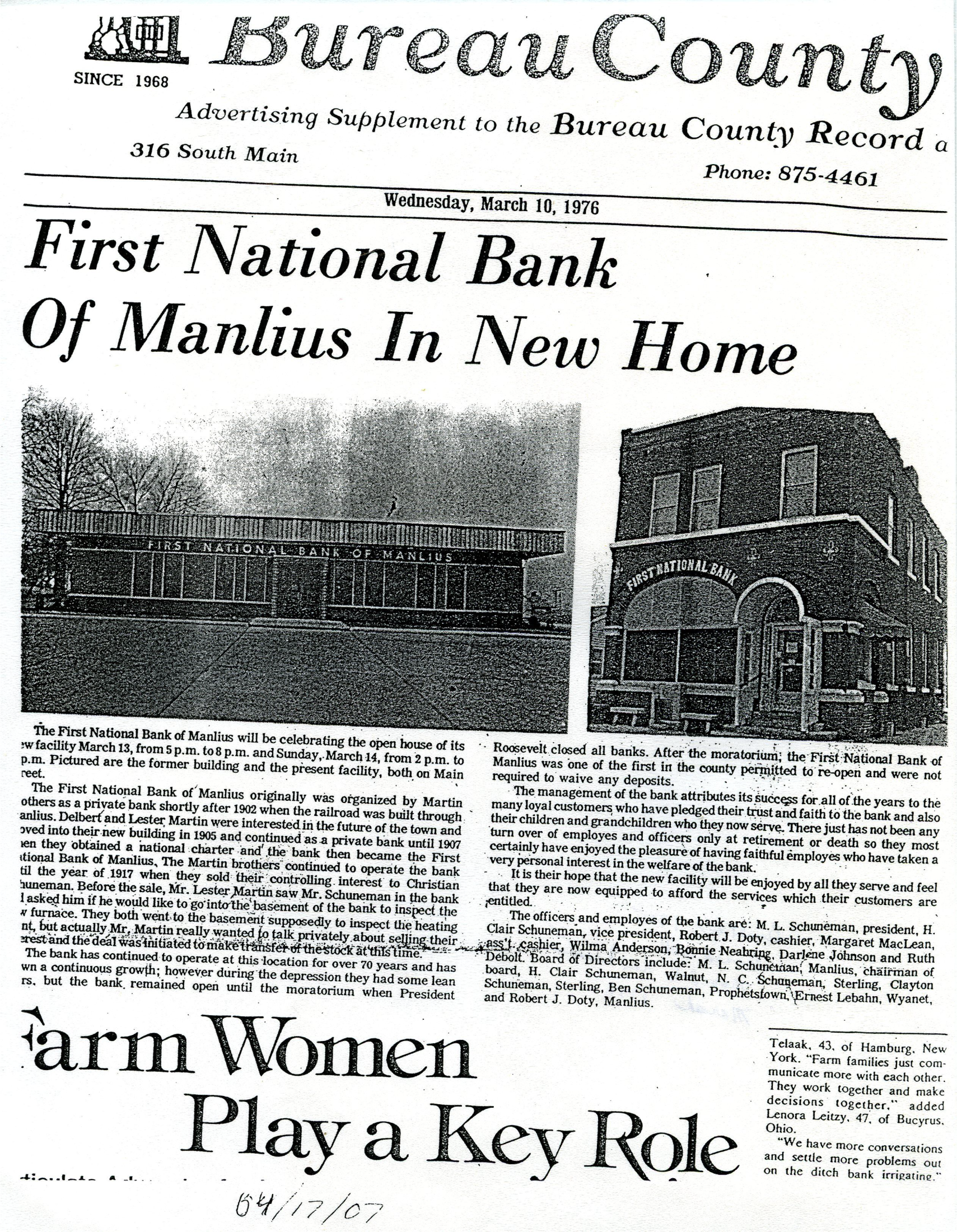 Album 12 FIRST NATIONAL BANK AND MANLIUS BANK Page 23