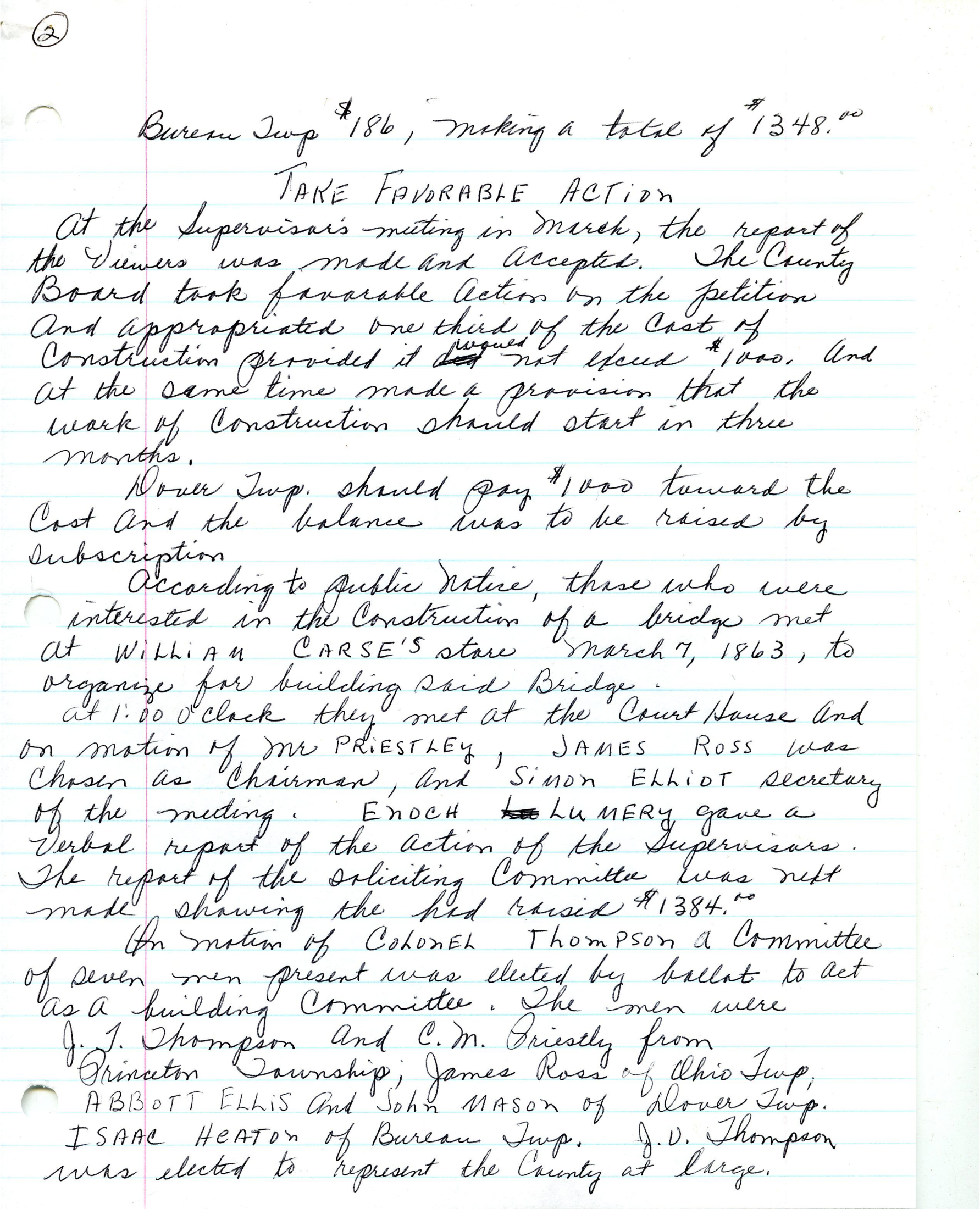Early History of Bureau County