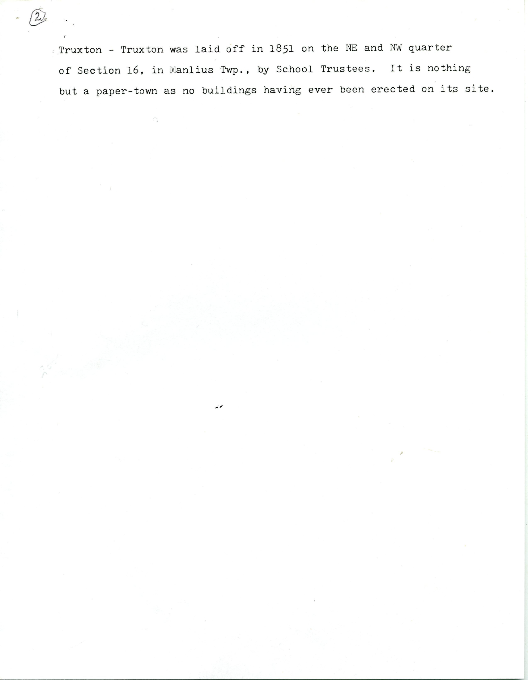 Album 4 EARLY HISTORY OF MANLIUS TOWNSHIP